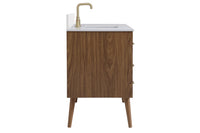 Elegant Lighting - VF41048WB-BS - Bathroom Vanity Set - Boise - Walnut Brown