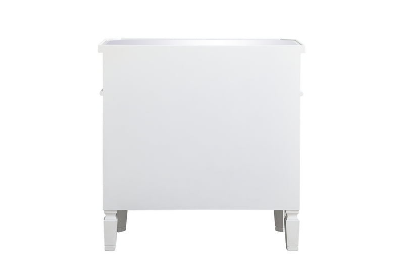 Elegant Lighting - MF6-1002AW - Cabinet - Contempo - Antique White