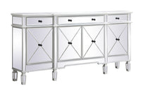 Elegant Lighting - MF6-2111AW - Credenza - Contempo - Antique White