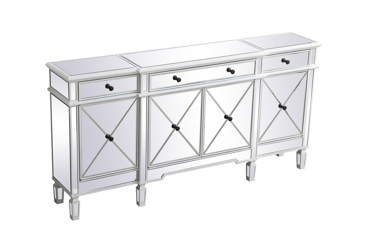 Elegant Lighting - MF6-2111AW - Credenza - Contempo - Antique White