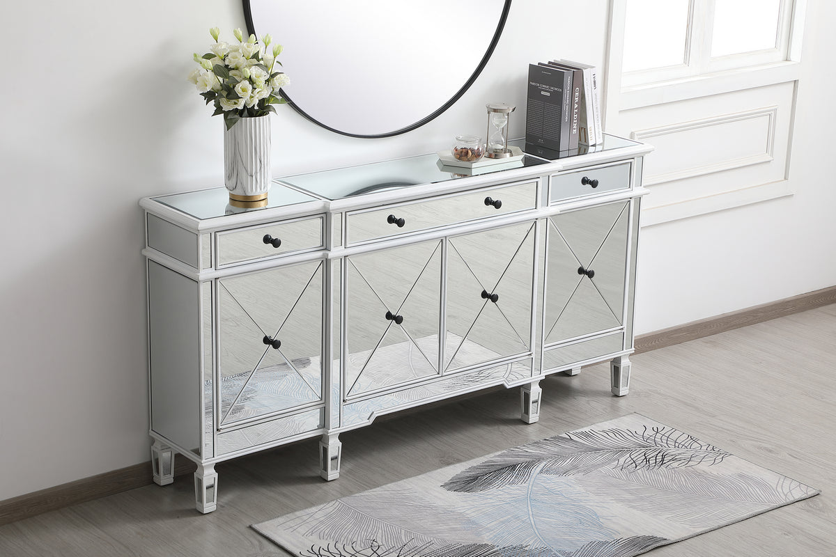 Elegant Lighting - MF6-2111AW - Credenza - Contempo - Antique White