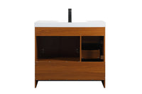 Elegant Lighting - VF46036MTK - Bathroom Vanity Set - Wyatt - Teak
