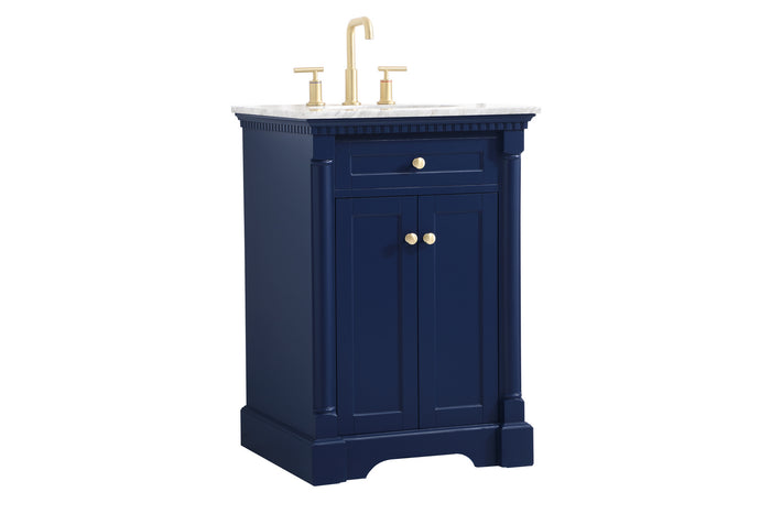 Elegant Lighting - VF53024BL - Bathroom Vanity Set - Clarence - Blue