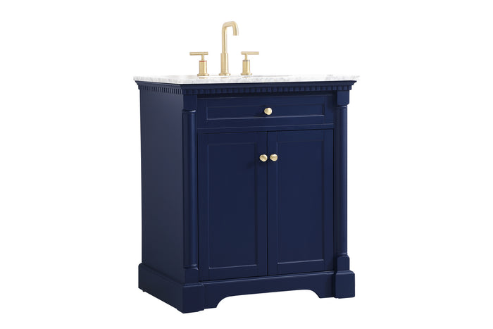 Elegant Lighting - VF53030BL - Bathroom Vanity Set - Clarence - Blue