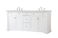 Elegant Lighting - VF53072DWH - Bathroom Vanity Set - Clarence - White