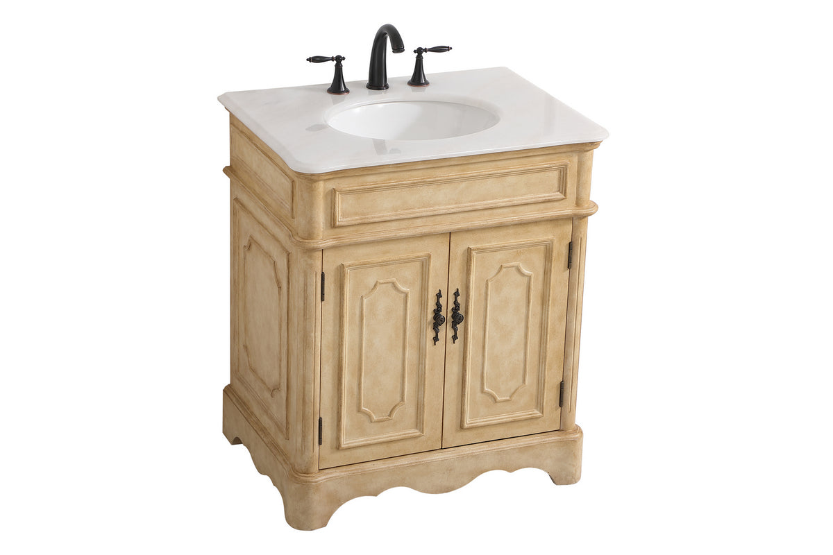 Elegant Lighting - VF30430AB - Bathroom Vanity Set - Francis - Antique Beige