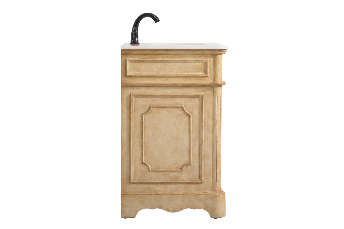 Elegant Lighting - VF30430AB - Bathroom Vanity Set - Francis - Antique Beige