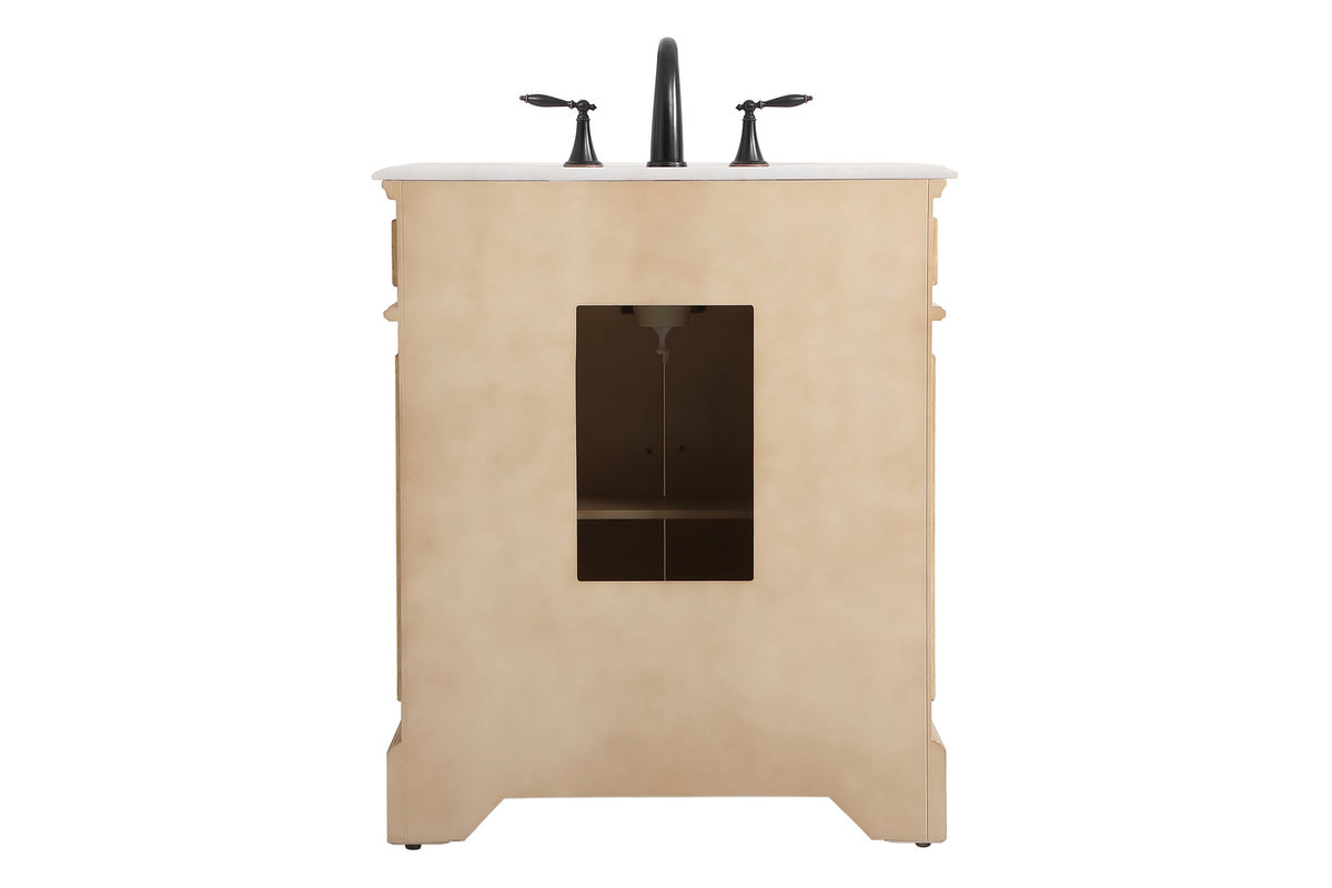 Elegant Lighting - VF30430AB - Bathroom Vanity Set - Francis - Antique Beige