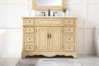 Elegant Lighting - VF30448AB - Bathroom Vanity Set - Francis - Antique Beige