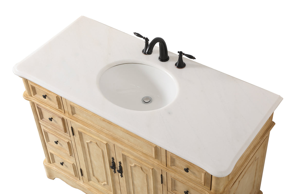 Elegant Lighting - VF30448AB - Bathroom Vanity Set - Francis - Antique Beige