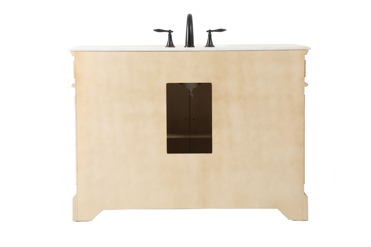 Elegant Lighting - VF30448AB - Bathroom Vanity Set - Francis - Antique Beige