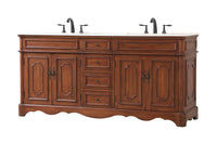 Elegant Lighting - VF30472DTK - Bathroom Vanity Set - Francis - Teak