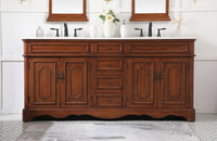 Elegant Lighting - VF30472DTK - Bathroom Vanity Set - Francis - Teak