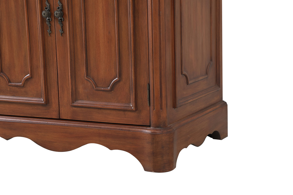 Elegant Lighting - VF30472DTK - Bathroom Vanity Set - Francis - Teak