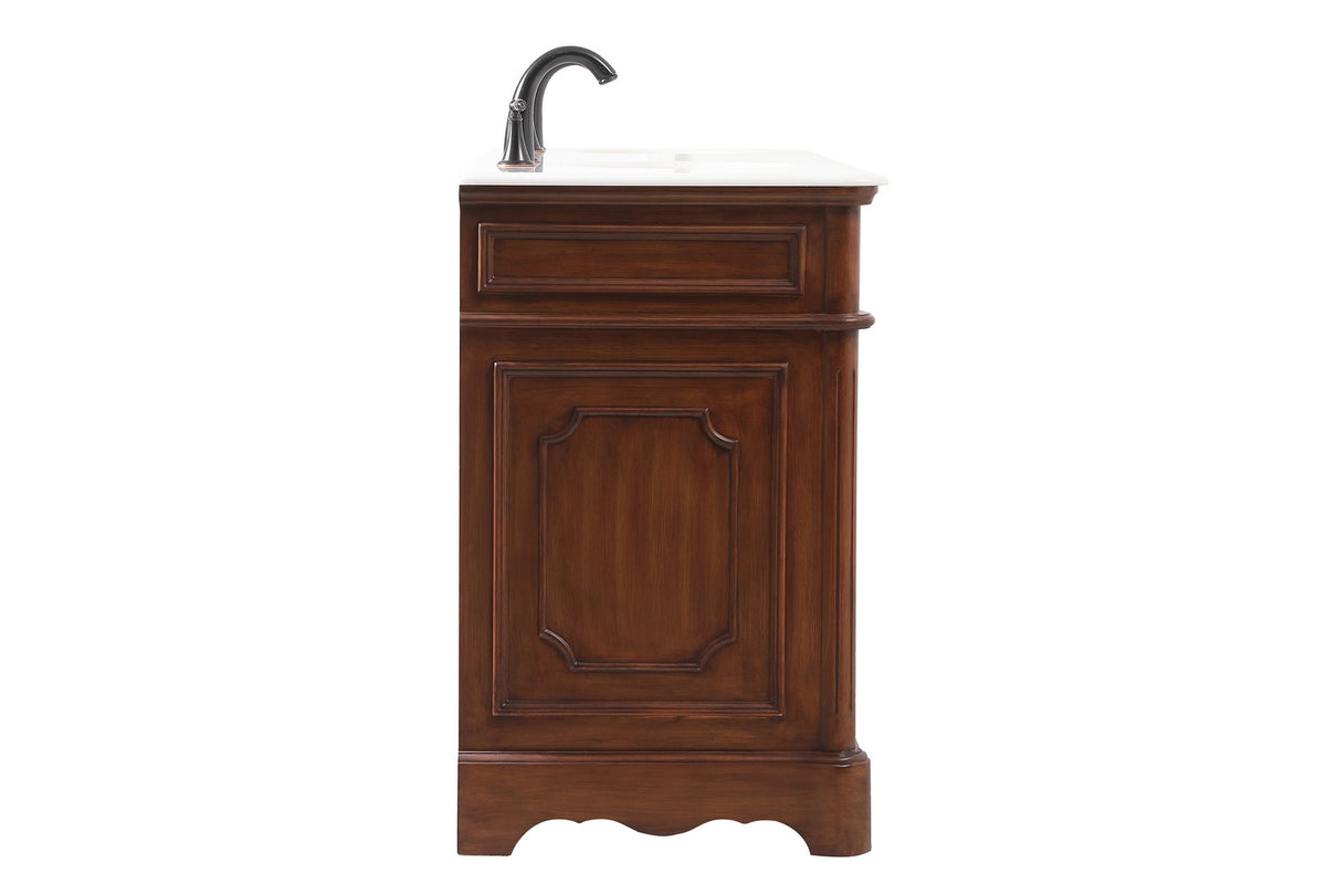 Elegant Lighting - VF30472DTK - Bathroom Vanity Set - Francis - Teak