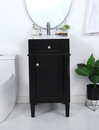 Elegant Lighting - VF12518BK - Bathroom Vanity Set - Park Avenue - Black