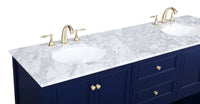 Elegant Lighting - VF27072DBL - Bathroom Vanity Set - Metropolis - Blue