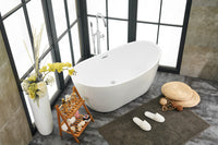 Elegant Lighting - BT10354GW - Bathtub - Ines - Glossy White