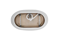 Elegant Lighting - BT10354GW - Bathtub - Ines - Glossy White