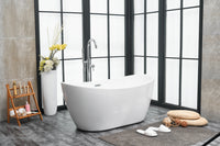 Elegant Lighting - BT10354GW - Bathtub - Ines - Glossy White