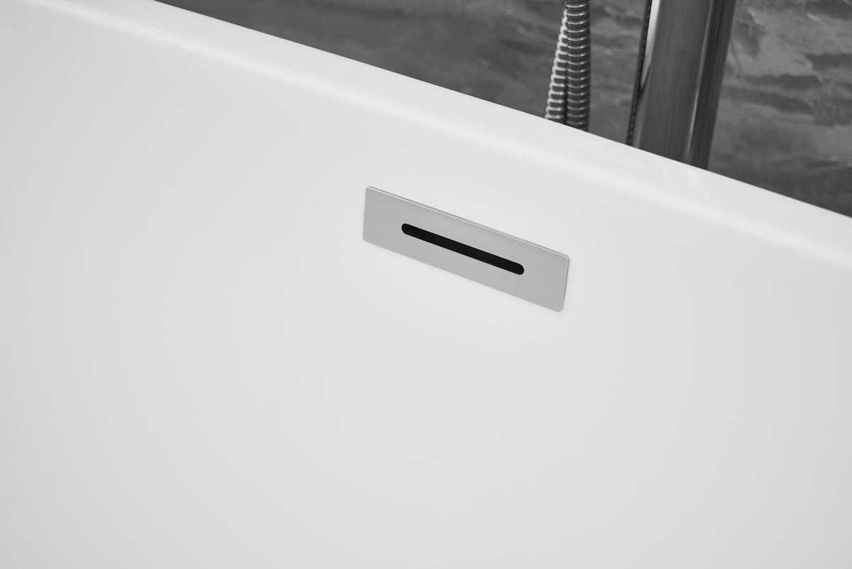 Elegant Lighting - BT10754GW - Bathtub - Allegra - Glossy White