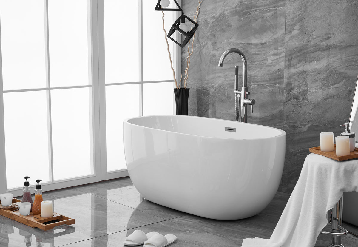 Elegant Lighting - BT10754GW - Bathtub - Allegra - Glossy White