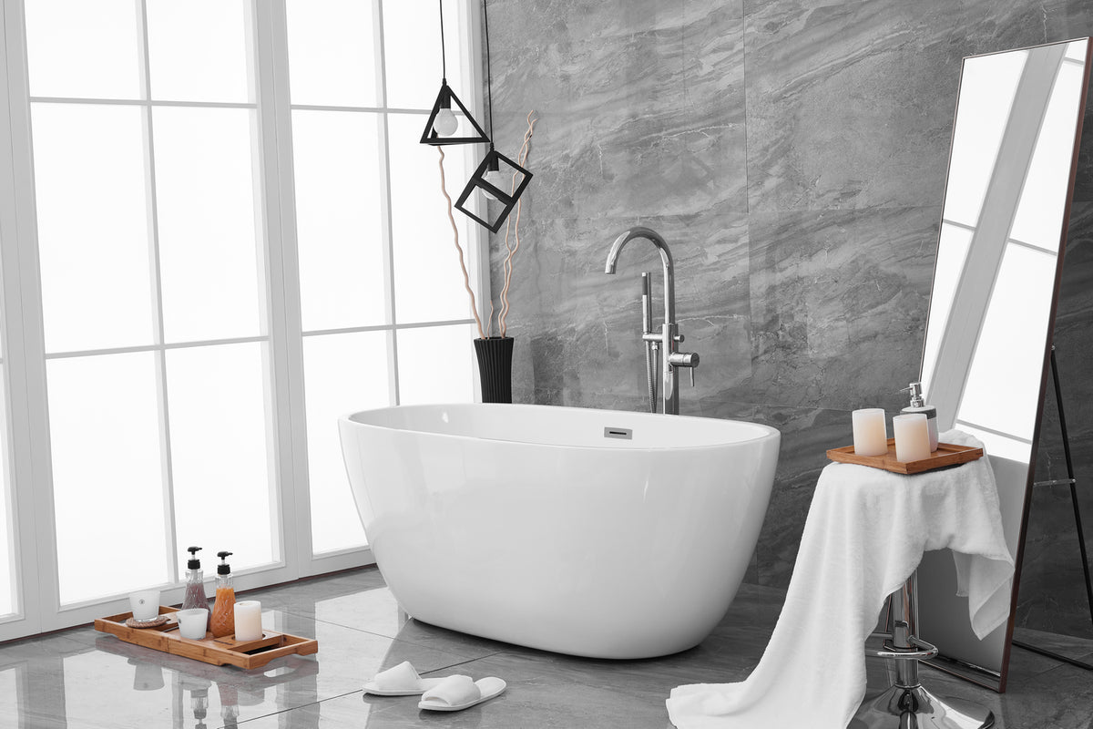 Elegant Lighting - BT10759GW - Bathtub - Allegra - Glossy White
