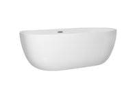Elegant Lighting - BT10770GW - Bathtub - Allegra - Glossy White
