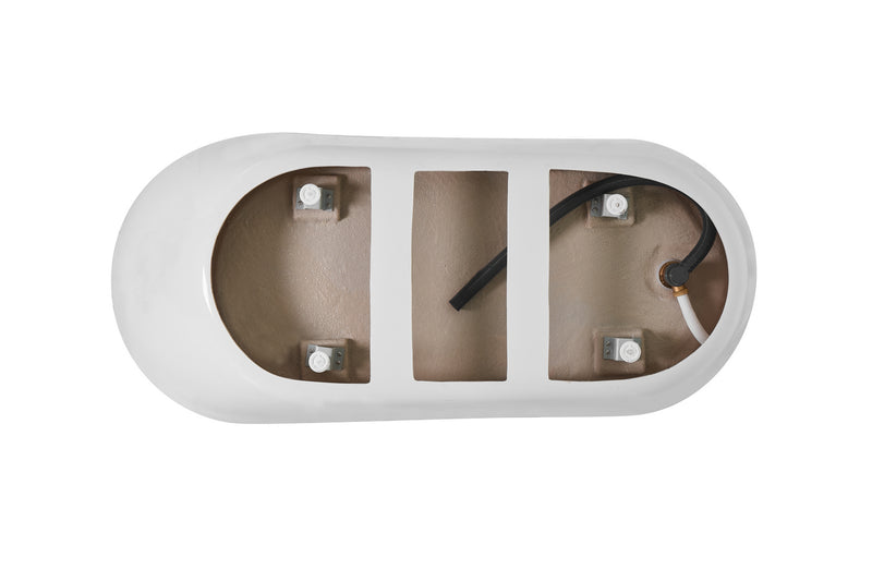 Elegant Lighting - BT10867GW - Bathtub - Chantal - Glossy White