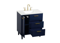 Elegant Lighting - VF47030MBL - Vanity Sink Set - Baldwin - Blue