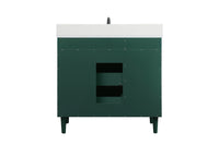 Elegant Lighting - VF47036MGN-BS - Vanity Sink Set - Baldwin - Green