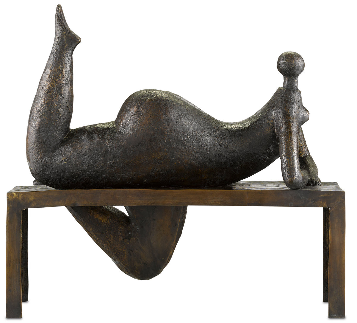 Currey and Company - 1200-0291 - Odalisque - Odalisque Bronze - Bronze