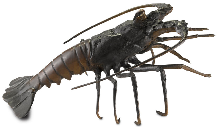 Currey and Company - 1200-0292 - Lobster - Edo Lobster Bronze - Black/Bronze