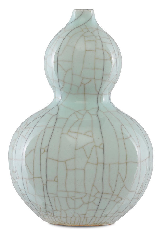 Currey and Company - 1200-0334 - Vase - Maiping Collection - Celadon Crackle