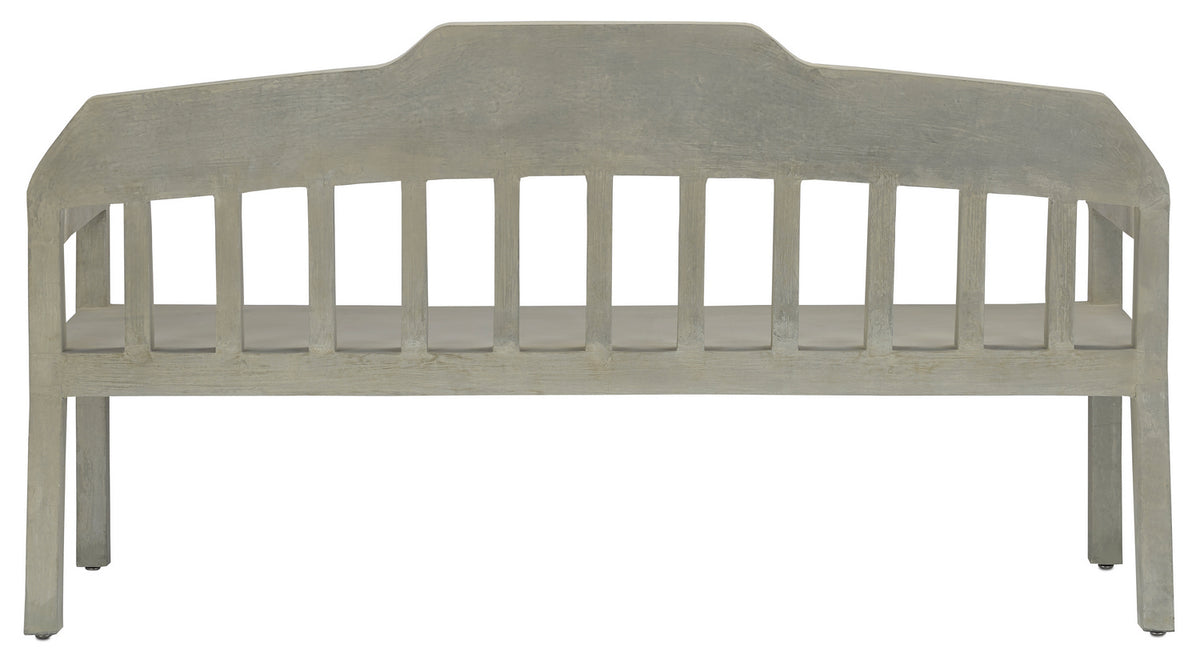 Currey and Company - 2000-0024 - Bench - Portland/Faux Bois