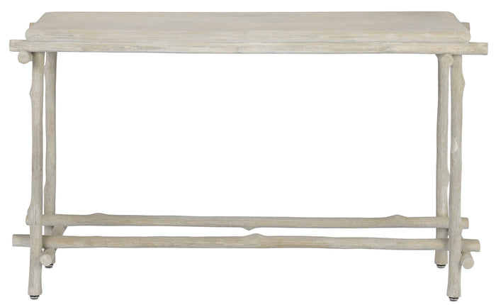Currey and Company - 2000-0026 - Console Table - Portland/Faux Bois