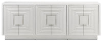 Currey and Company - 3000-0152 - Credenza - Morombe Collection - Cerused White