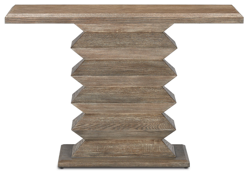 Currey and Company - 3000-0159 - Console Table - Sayan Collection - Light Pepper