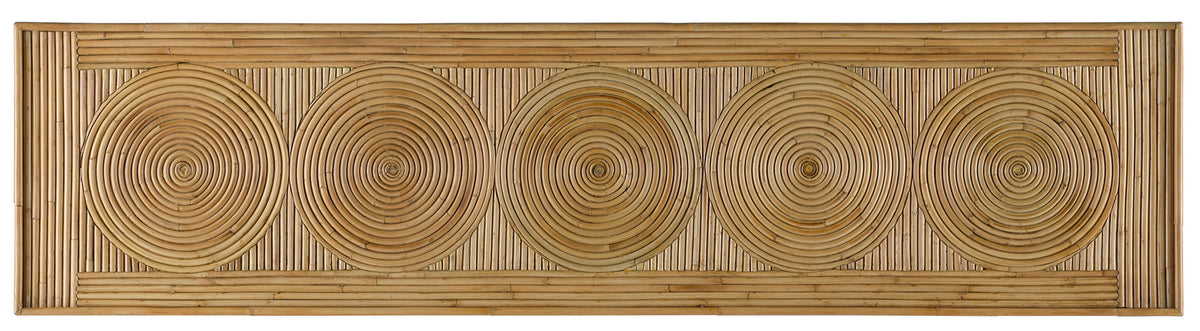 Currey and Company - 3000-0174 - Console Table - Silang Collection - Natural Rattan