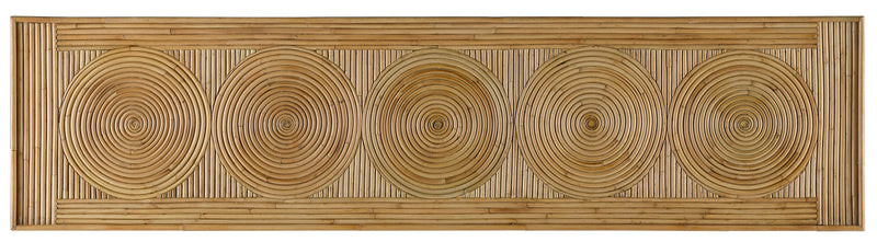 Currey and Company - 3000-0174 - Console Table - Silang Collection - Natural Rattan