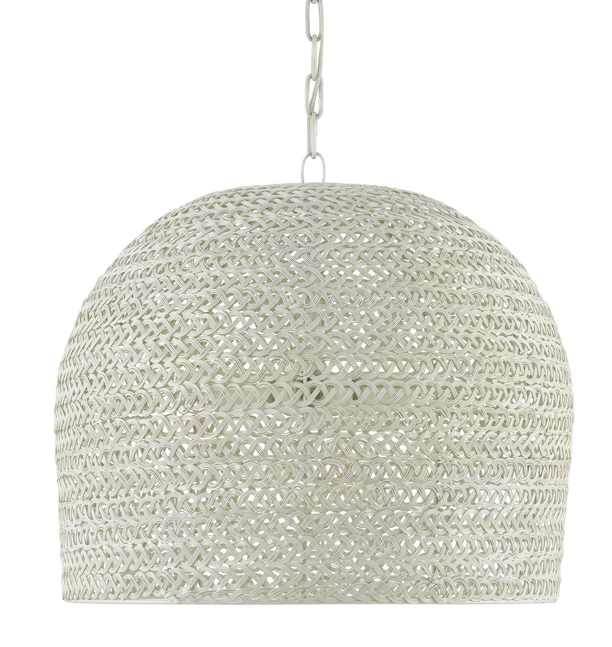 Currey and Company - 9000-0623 - Three Light Chandelier - Piero Collection - White