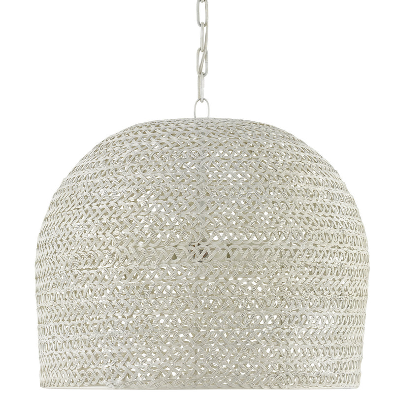 Currey and Company - 9000-0623 - Three Light Chandelier - Piero Collection - White