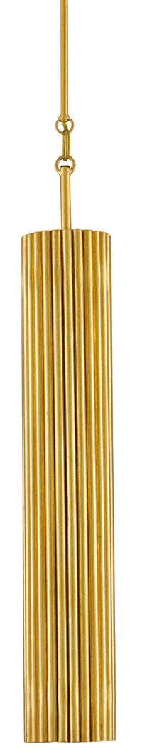 Currey and Company - 9000-0629 - LED Pendant - Penfold Collection - Contemporary Gold Leaf/Painted Contemporary Gold