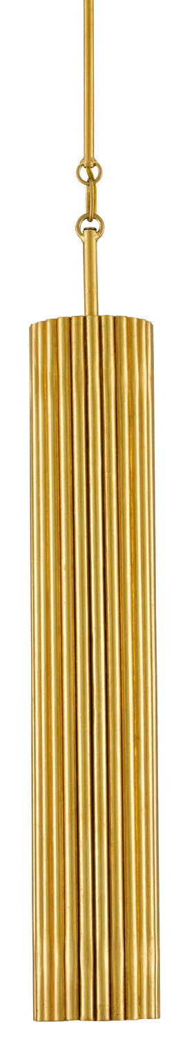 Currey and Company - 9000-0629 - LED Pendant - Penfold Collection - Contemporary Gold Leaf/Painted Contemporary Gold