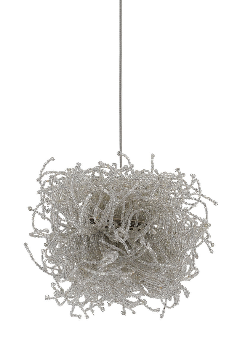 Currey and Company - 9000-0695 - One Light Pendant - Birds Nest Collection - Clear