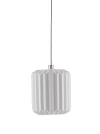 Currey and Company - 9000-0709 - One Light Pendant - Dove Collection - White