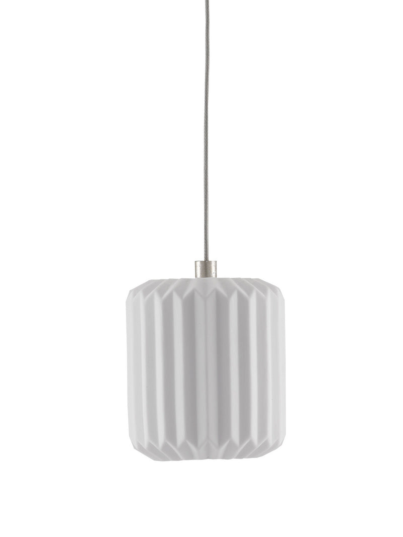 Currey and Company - 9000-0709 - One Light Pendant - Dove Collection - White