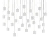 Currey and Company - 9000-0714 - 30 Light Pendant - Dove Collection - White