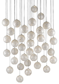 Currey and Company - 9000-0722 - 36 Light Pendant - Finhorn Collection - Pearl