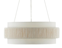 Currey and Company - 9000-0735 - Six Light Chandelier - Rousham - Beige/Sugar White
